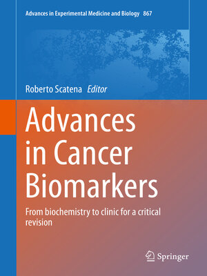cover image of Advances in Cancer Biomarkers
